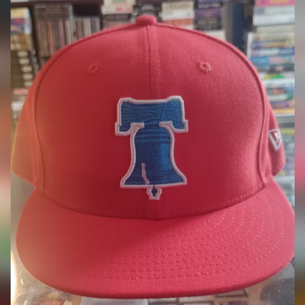 New Era MLB Philadelphia Phillies fitted baseball cap size 7 1/2 (59.6cm)